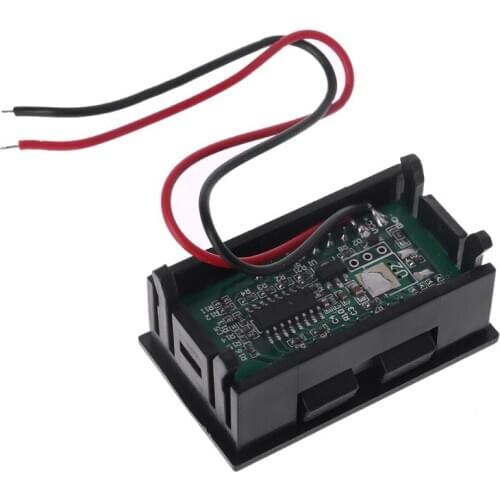 12V Car Lead Acid Battery Capacity Indicator Voltmeter Power Tester with Switch Wholesale