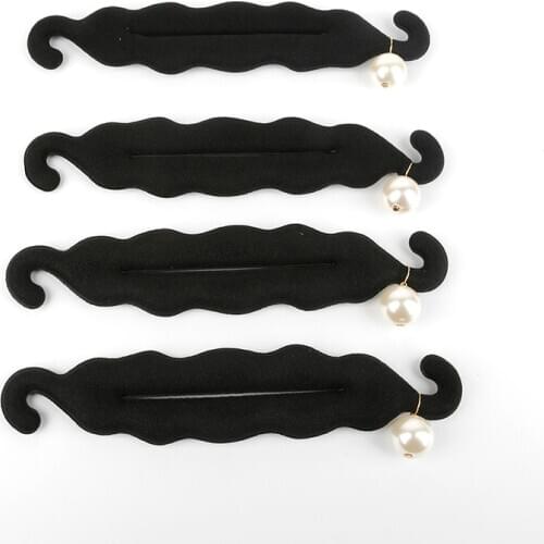 2PCS Hairpin Manufacturer Hair Styling Magic Donut Foam Sponge Hair Tools Hair Accessories Girl Lady Accessories