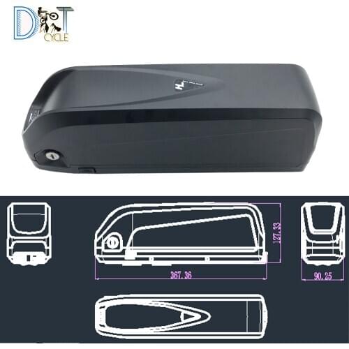 High capacity 1000W 1200W 52V 21Ah 48V 21Ah 36V 28Ah Hailong G80 Mega shark down tube ebike battery for super 73 e-bike battery