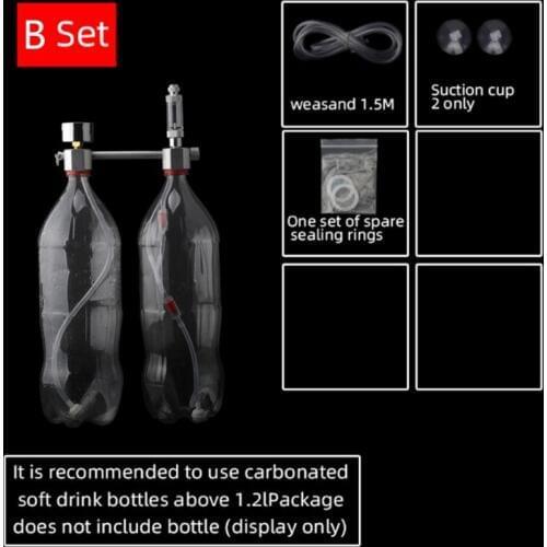 Aquarium DIY CO2 System Generator Kit Bubble Counter Plants Diffuser Regulator K1MF