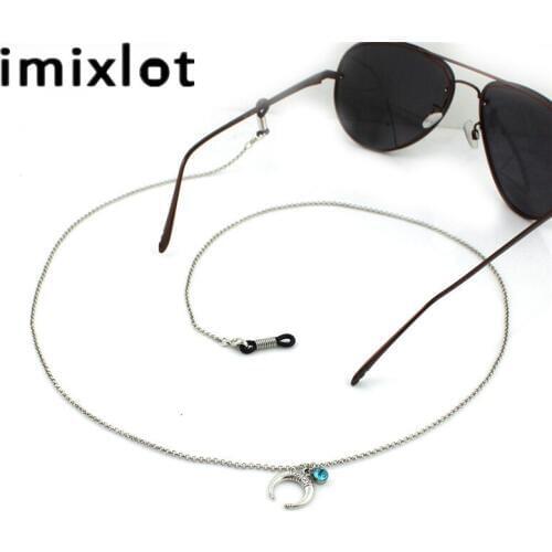 IMIXLOT New Fashion Silver Ivory Eyeglass Eyewears Sunglasses Glasses Chain Women Men Cord Holder Neck Strap Rope