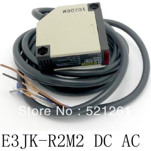 Photoelectric switch E3JK-R2M2 DC AC feedback reflection infrared sensor switch transducer