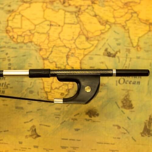 200BGB 3/4 Size Carbon Fiber GermanStyle BASS BOW Black Horsehair Bass Parts Accessories