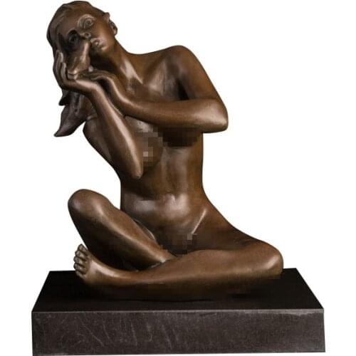 Ivorique DS-564 home decoration accessories decoracion hogar living room decoration horgar moderno bronze statue sculpture