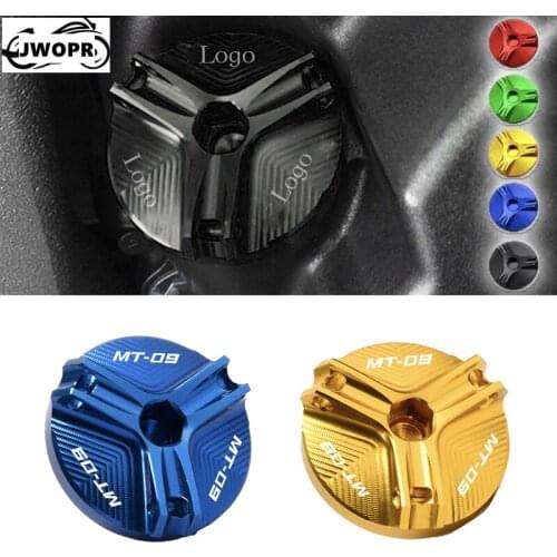 JWOPR Motorcycle Modified Oil Dipstick Oil Screw Oil Filler Cap Accessories Suitable For YAMAHA TRACER 900 Tracer 900 GT MT09