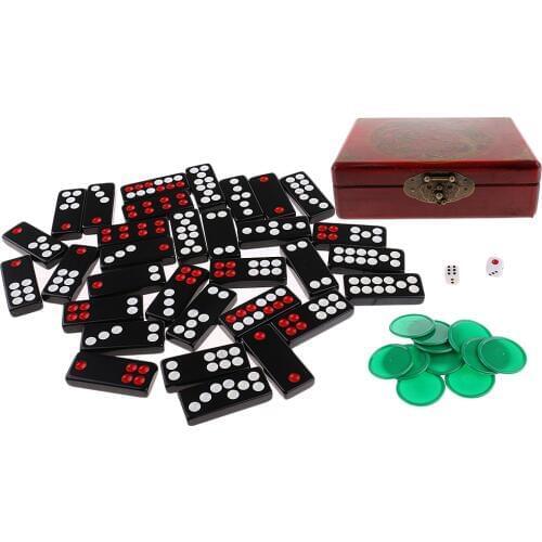 Chinese Pai Gow Paigow Tiles Set Casino Domino Games for Gambling Lovers Toy