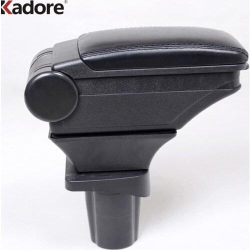 For Chevrolet Aveo Sonic 2009 2010 2011 2012 2013 2014 Leather Center Console Armrest Storage Box Cover Car Interior Accessories