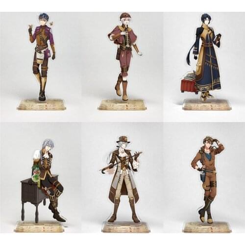 Creative Anime Cartoon IDOLiSH7 Printed Acrylic Stand Figure Toy Cosplay Prop Desk Decor Boy Girl Christmas Gift 1pcs