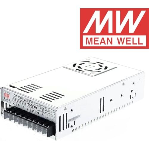 Mean Well QP-200 Series meanwell 5V/12V/15V/24V/DC 200W Quad Output with PFC Function Power Supply online store