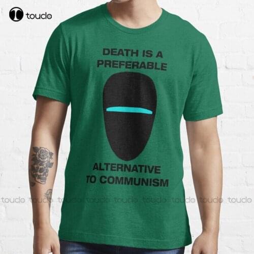 New Liberty Prime - Death Is A Preferable Alternative To Communism T-Shirt Cotton Tee Shirt S-3Xl