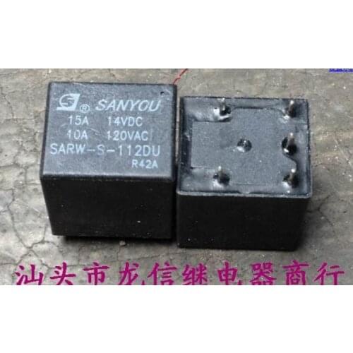 Relays SARW-S-112DU 4117-2A-12V