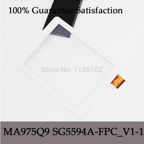 MA975Q9 SG5594A-FPC_V1-1 white 9.7" Glass Touch Screen Digitizer For Onda V975 V975S V975M Free shipping