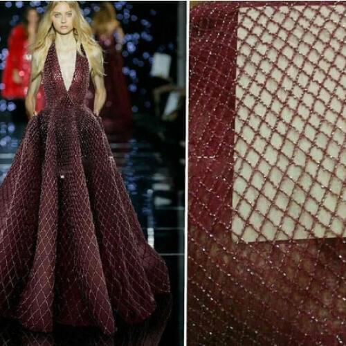 High quality african cord lace fabric 2018 for wedding dress French guipure net Lace for Ladies latest african laces 2019