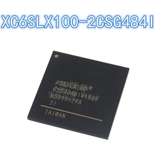 1PCS Original XC6SLX100-2CSG484I BGA-484 XC6SLX100 BGA484 Embedded-FPGA (Field Programmable Gate Array)