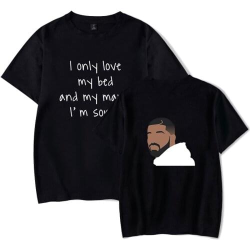 2020 Nwe Summer Casual T Shirt Drake T-Shirt MenS WomenS Short-Sleeved Print O-Neck Fashion T-Shirt Tops