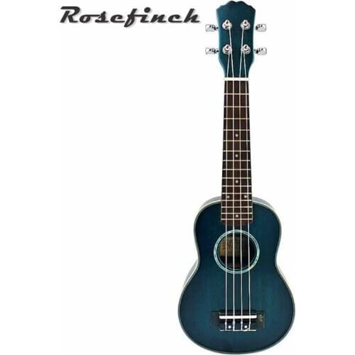 21-inch best-selling Spruce Ukulele Gradient Blue Ukulele Plucked Musical Instrument Four-string Guitar Creative Gift UK2141