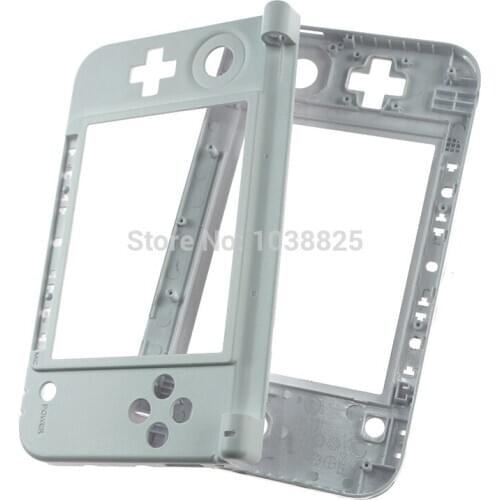 8pcs/lot white Housing Middle Frame For 3DSXL Middle shell Frame For 3ds xl in stock