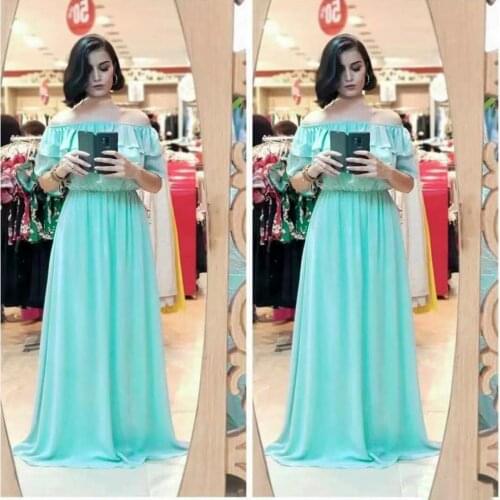 African Woman Boubou Off Shoulder Sexy Dresses Elegant Women Kaftan Evening Gown South Africa Ladies Ankara Dashiki Outfits