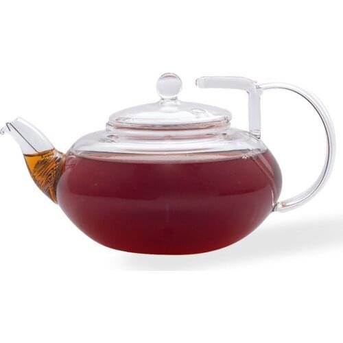 Borosilicate Filtered Glass Teapot 500 ml. Suitable for use in the dishwasher. Tea Brewing Pot. (BA2001)