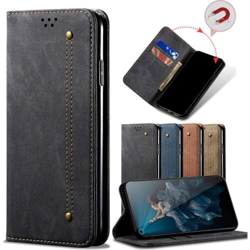 Business Retro Folding Flip Leather Case For Huawei Honor 20 30 Pro 50 Lite Card Slot Stand Magnetic Phone Cover For Honor 30s