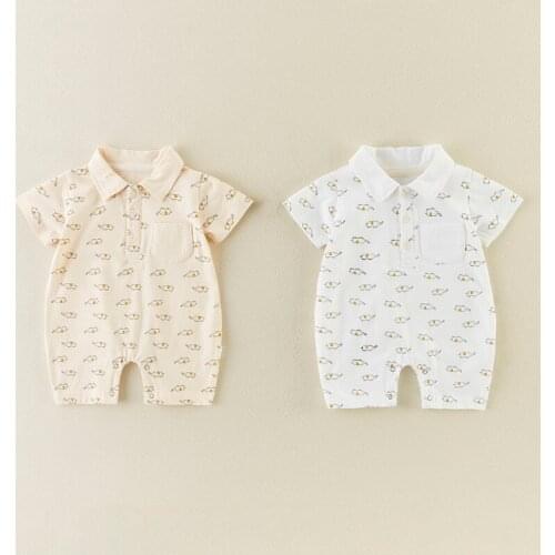 Baby onesies baby romper Korean style outing romper baby clothes summer new style