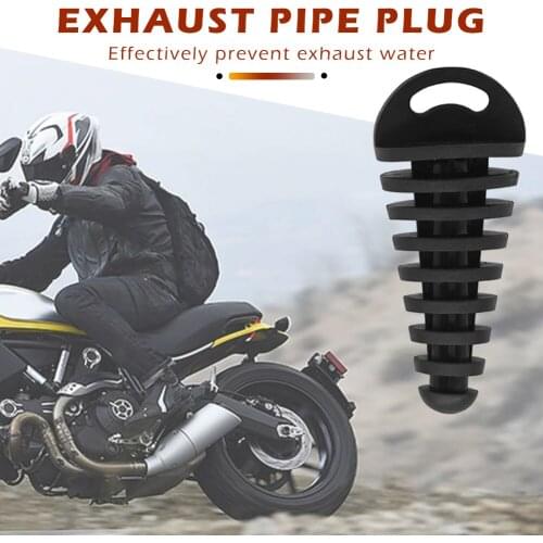 Silencer Muffler Air-bleeder Plug Motorcycle Exhaust Wash Plug Motocross Small for Unique Parts Portable Car Ornaments