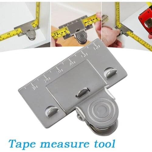 Tape Measuring Tool for Corners Clamp Precise Positioning Measurement Tool SEC88