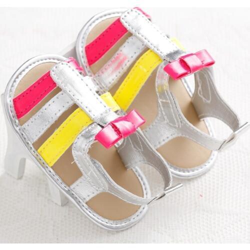 0-1 year old female baby summer color soft bottom baby toddler shoes