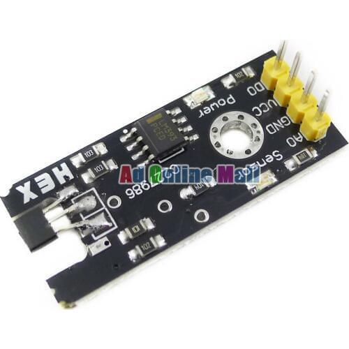 5PCS/LOT Hall Sensor Magnetic Module Magnetic Field Detecting Sensor For Arduino Smart Car
