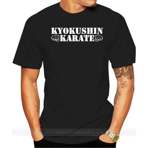 Kyokushin Karate T Shirt For Men Customize Standard T-Shirt Spring Humor Hilarious Men Tshirt Short Sleeve Crazy