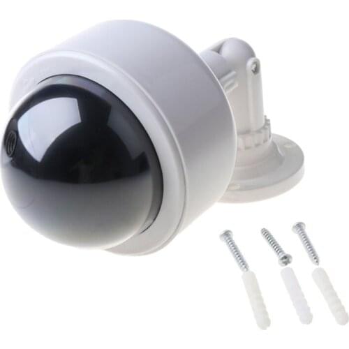 Fake Dummy Outdoor Waterproof Security Surveillance Flash Dome Camera CCTV Video