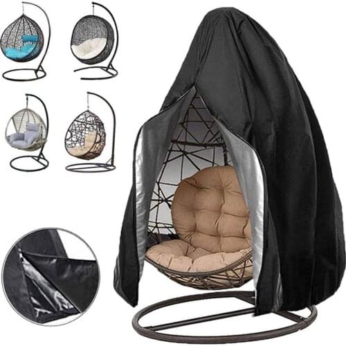 Portable Outdoor Swing Cover Waterproof UV Resistance Garden Hanging Chair Cover Universal for Furniture NW