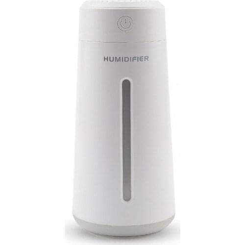 Portable Humidifier Air Purifier For Car And Room Desktop USB Air Purifier For Travel Colorful Light Double Spray Modes