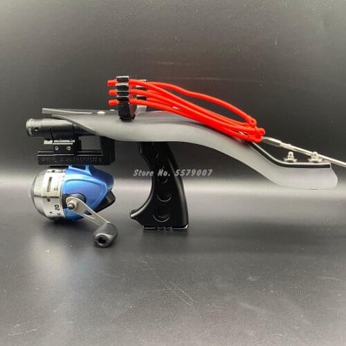 Professional Hunting Fishing Slingshot Set Laser Slingshot Catapult Outdoor Precise Hunting Shooting Catapult Suit