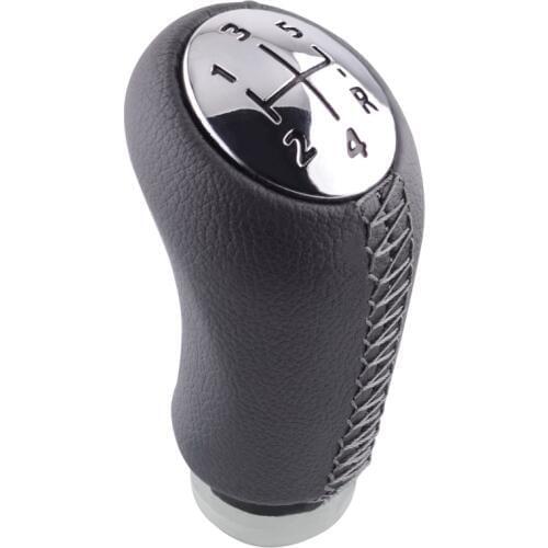 ESPEEDER Car Gear Stick Shift Knob Leather Shifter Shift Knob For RENAULT Laguna Megane 2 Clio 3 Scenic 2 Kangoo 2009