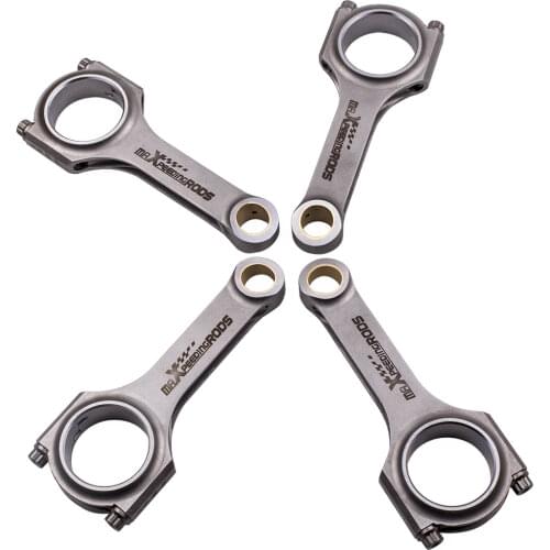 129.75mm Forged Connecting Rods For Opel Vauxhall Corsa VXR Z16LER Z16LEH Conrods Connect Rod H Beam Floating Piston Pin