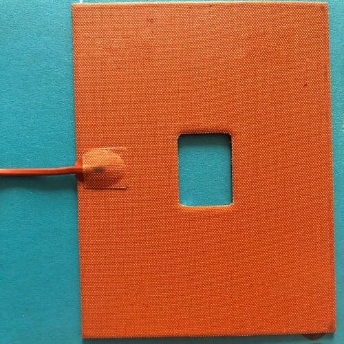 Silicon rubber heater 240×258 220V 115 ohm Car Engine Oil Pan Sump Tank Heater Pad Silicone Oil Heating Pad Engine Oil Tank Wear