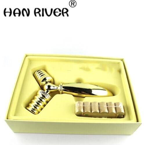 HANRIVER 2018 Household massage wheel moxibustion massage facial massage moxibustion instrument meter