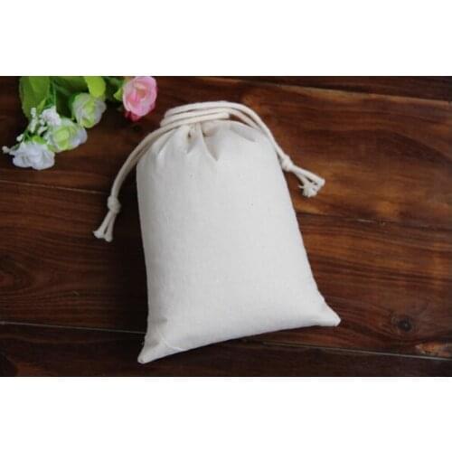 High quality cotton small drawstring bag,custom gift bags wholesale mini jewelry bag pouch for jewelry gift perfume vanilla jade