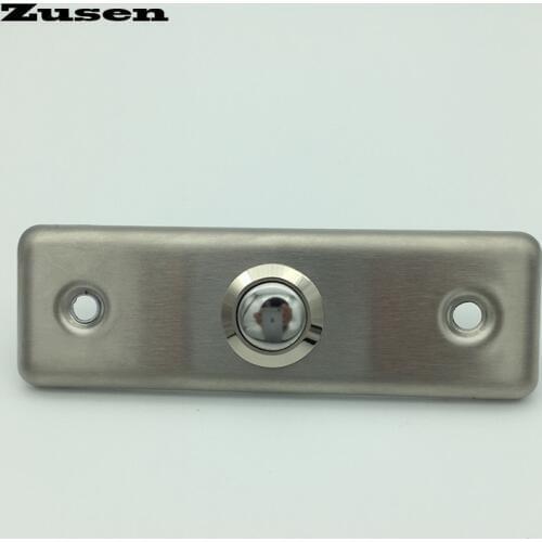 Zusen 16mm Door bell push button with panel