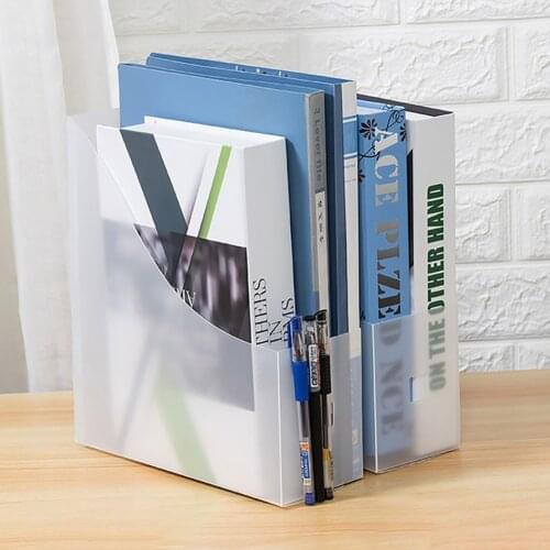 2/3/5Pcs Magazine Book Rack Document Tray Plastic File Holder Table Storage File Organizer Office Supplies Stationery Box