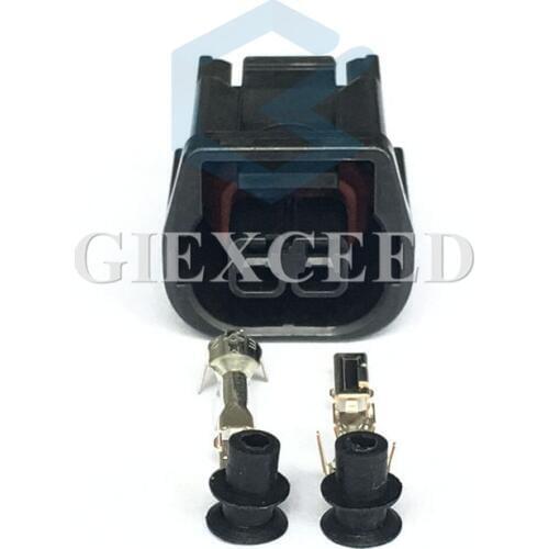 2 Sets 2 Pin 6189-7408/6189-1408 Auto Headlight Fog Light Socket Daytime Running Lights Plug For Honda Crown URV Civic Accord