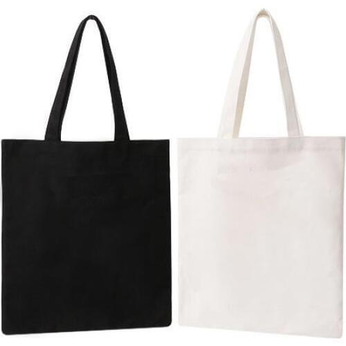 20 pieces/lot eco-friendly open pocket casual canvas tote bags accept customized logo/size/color