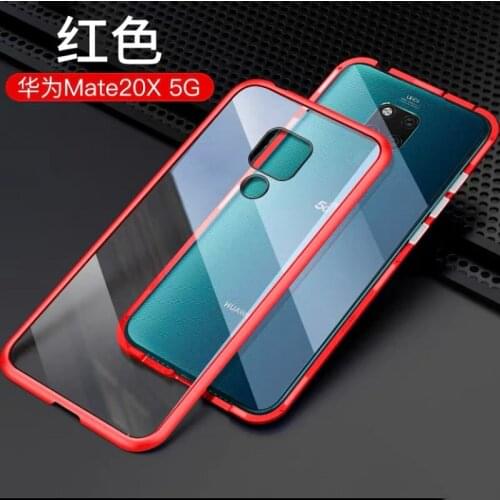 Aluminum Full Protective Phone Case for Huawei P40 Lite P20 P30 Pro Nova 3 3i 3e 4 4e 5 5i 6se Single Tempered Glass Back Cover