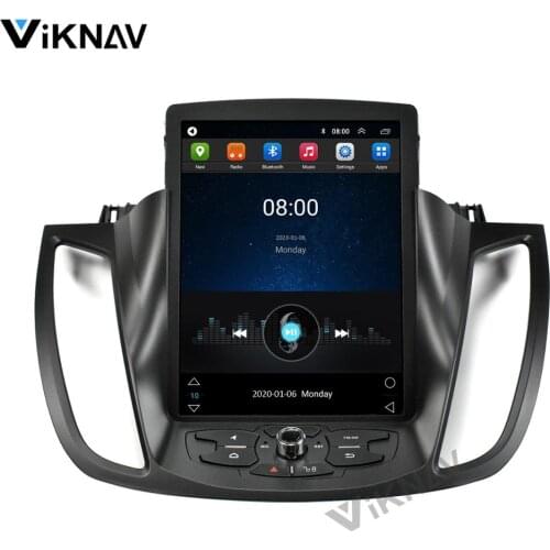 10.4 inch vertical screen car DVD video player for-Ford Maverick 2013-2018 Multimedia player car GPS radio Tesla style