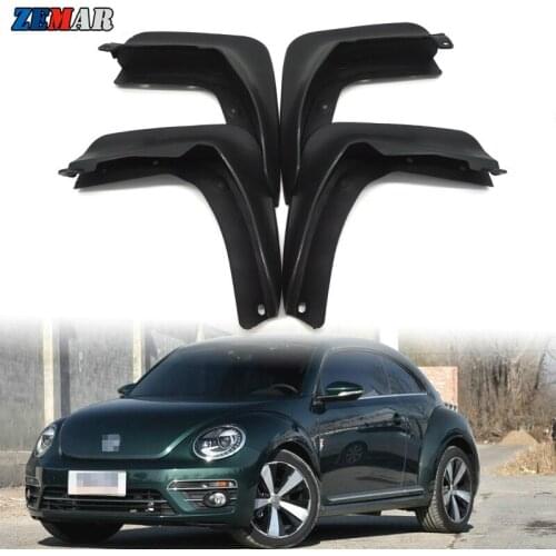 Car Styling Mudguards For Volkswagen VW Beetle (A5) 2012 2013 2014 2015 2016 2017 Car Front Rear Fender Mud Flaps Accessories