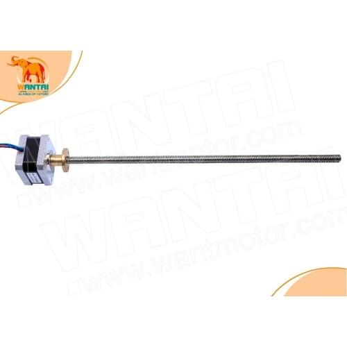 EU&USA ship) Nema 17 Stepper Motor Bipolar 34mm Body & 24N.cm Torque & 0.4 A & 12.0 V with 1.8 Step Angle 42BYGHW208L343