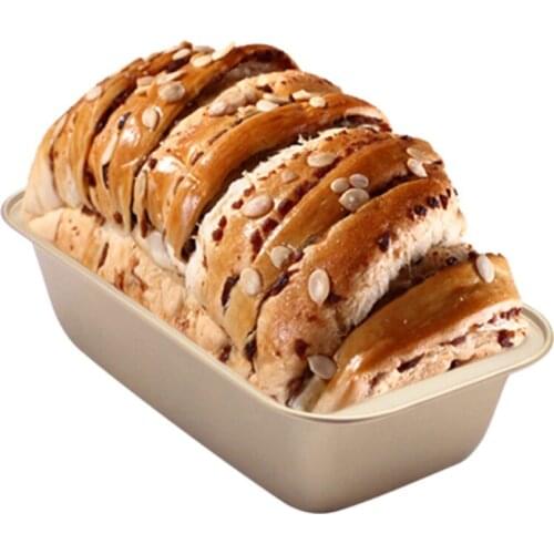 Square Baking Pan Toast Mould Carbon Steel Non-stick Baking Tray Bread Cake Baking Tool for Dropshipping Kitchen