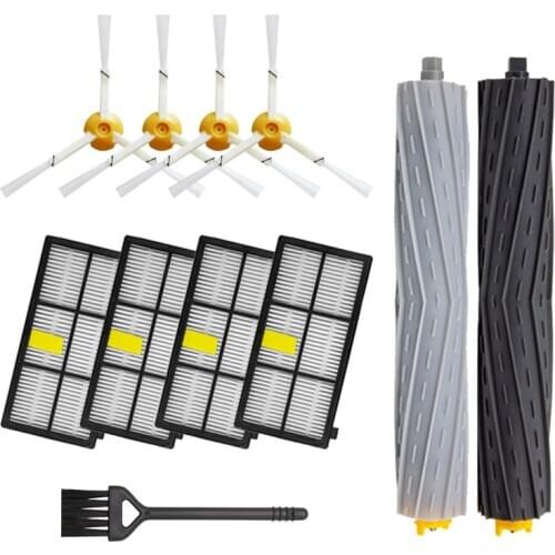 Washable Vacuum Cleaner Parts for iRobot Roomba 980 Robot Vacuum Cleaner Accessories Main Brush Filter Side Brush