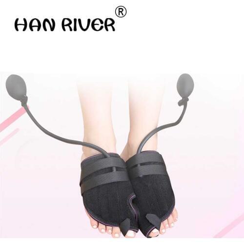 Pneumatic type hallux valgus orthotics toes correction with daily traction inflatable orthotics protective devices